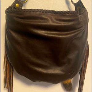 Patricia Nash Fringed Hobo